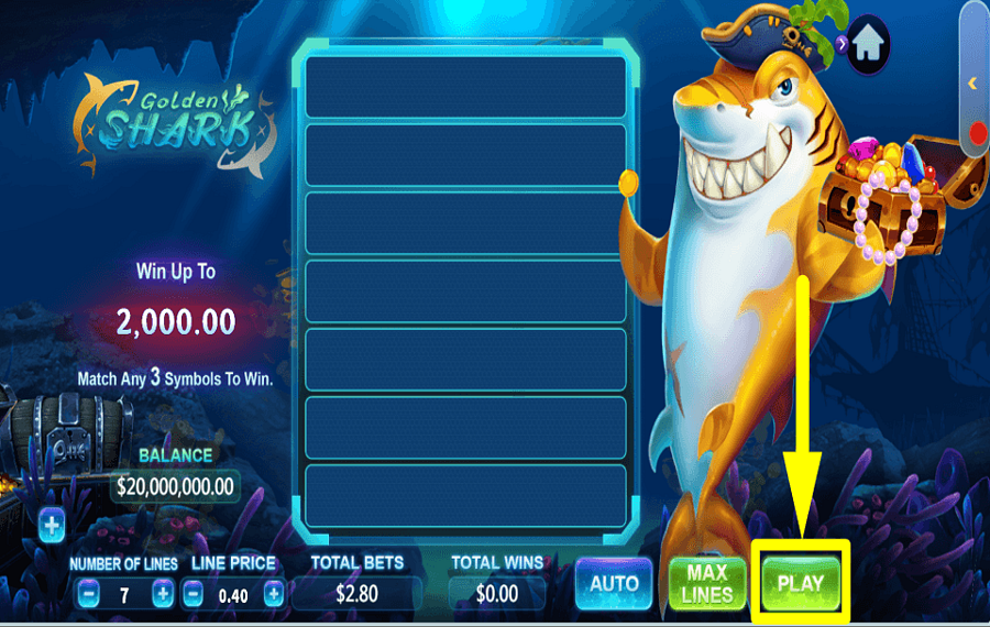 Golden Shark ПОРА ИГРАТЬ В АЗАРТНЫЕ ИГРЫ.
