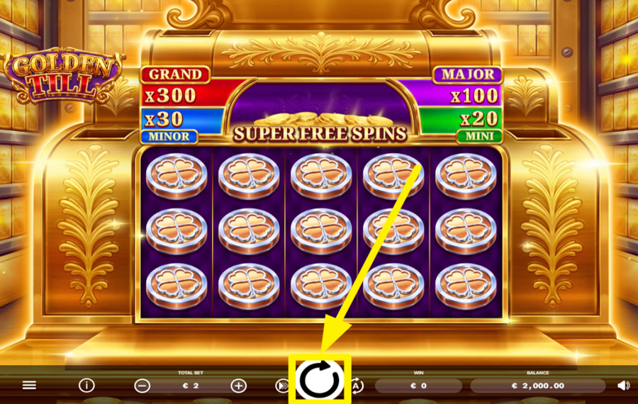 Golden Till SPIN THE REELS.