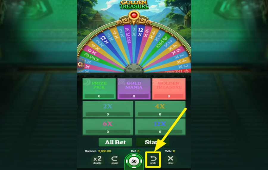 Golden Treasure DÉFAITES VOTRE PARI.
