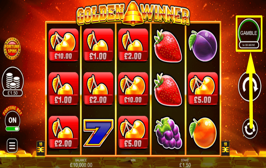 Golden Winner EIN RISIKO EINGEHEN!