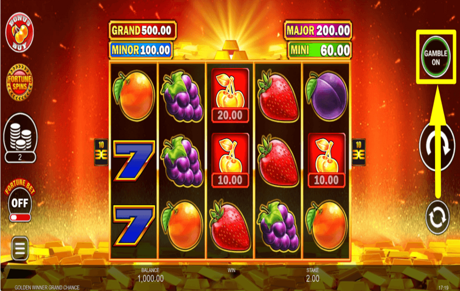 Golden Winner Grand Chance PRÉPAREZ-VOUS À JOUER.