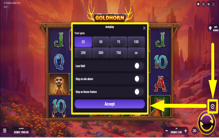 Goldhorn Wild Herd CONTINUAR AUTOMÁTICAMENTE.