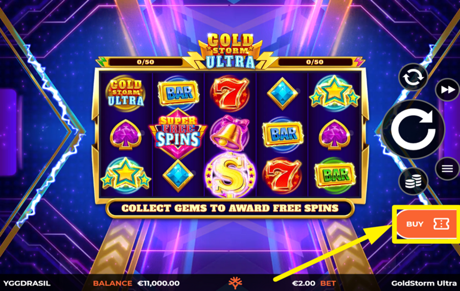 GoldStorm Ultra БЕСПЛАТНЫЕ ВРАЩЕНИЯ, БОЛЬШЕ ВЫИГРЫШЕЙ?