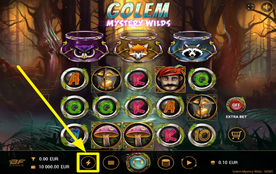Golem Mystery Wilds УСИЛЕНИЕ ИГРЫ.