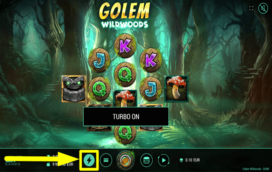 Golem Wildwoods CHANGE GAME SPEED.