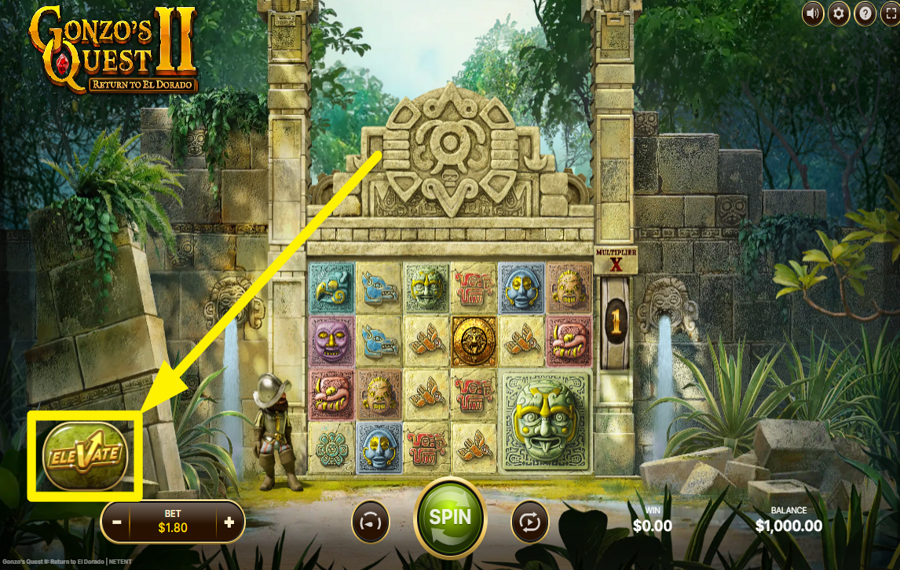 Gonzos Quest 2 PROFITEZ DU MODE ÉLEVÉ.