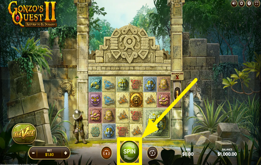 Gonzos Quest 2 LANCEZ-VOUS DANS VOTRE JEU !