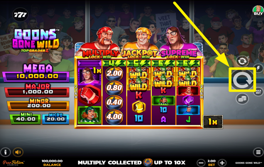 Goons Gone Wild DREHEN, UM ZU GEWINNEN!