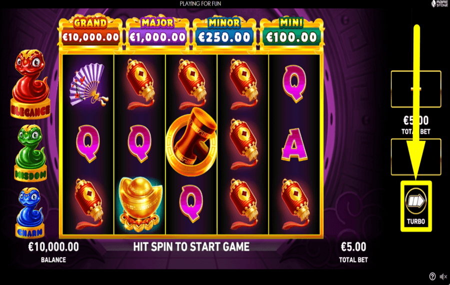 Goood Heavens MODIFICARE LA VELOCITÀ DI CENTRIFUGA.