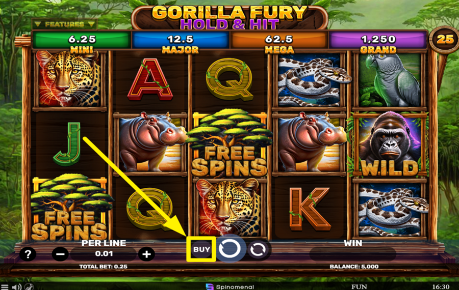 Gorilla Fury Hold and Hit ¿GIROS GRATIS, MÁS GANANCIAS?