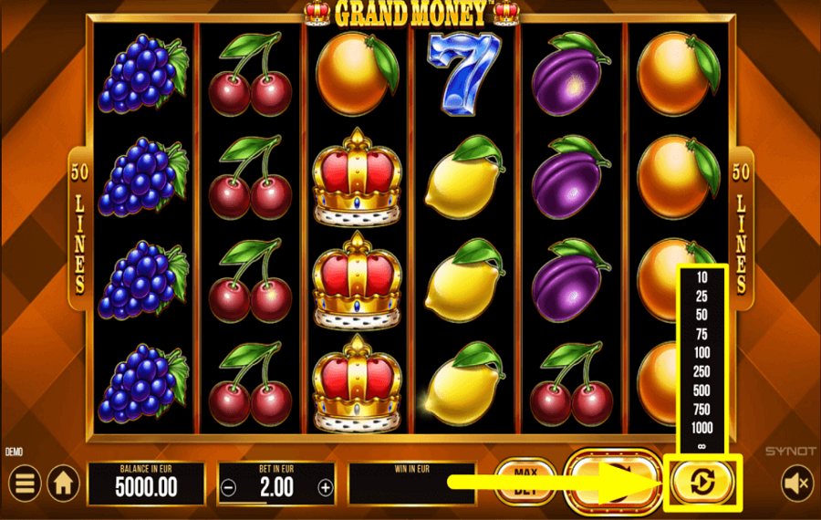 Grand Money ВРАЩЕНИЕ АВТОМАТИЧЕСКОЕ.