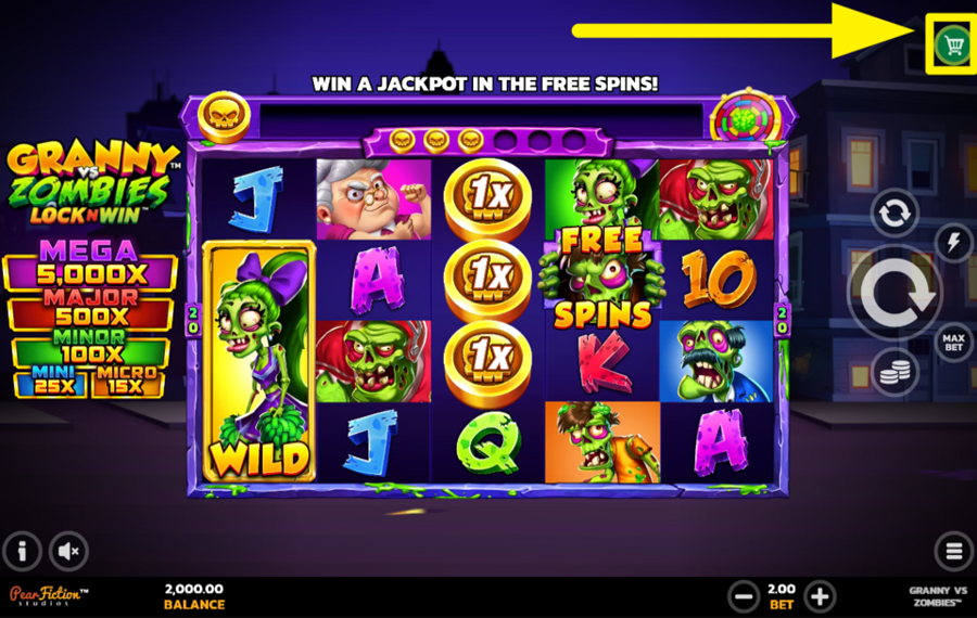 Granny vs Zombies BONUSFUNKTIONEN KAUFEN.