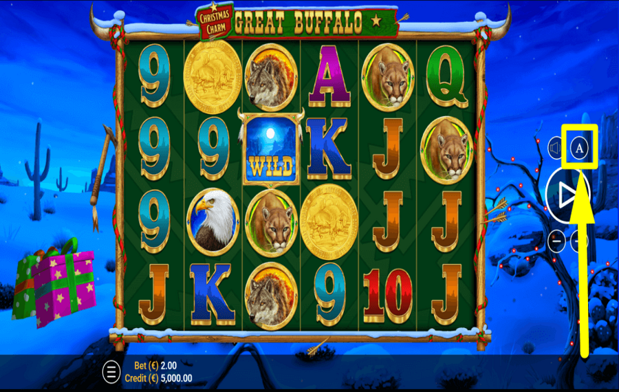 Great Buffalo Christmas Charm START AUTOPLAY.