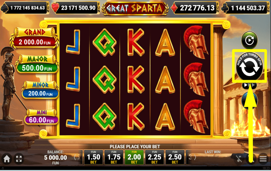 Great Sparta DAR UNA VUELTA.