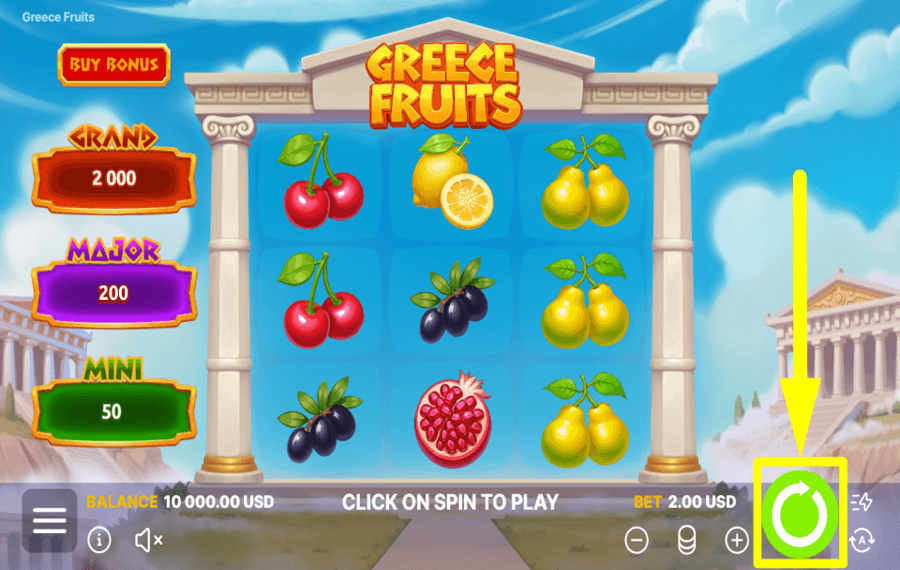 Greece Fruits RECOGE RECOMPENSAS.