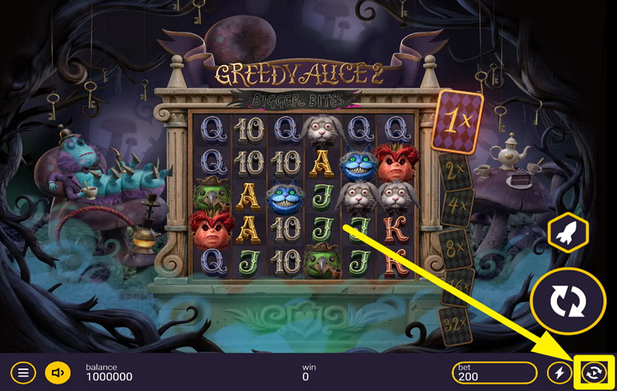 Greedy Alice 2 Bigger Bites ENABLE AUTOPLAY.