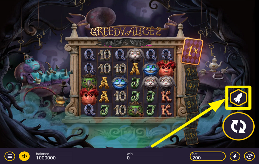 Greedy Alice 2 Bigger Bites GRAB A BONUS!