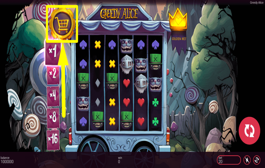 Greedy Alice CLAIM THE BONUS.