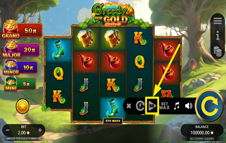 Greedy for Gold Power Hit АКТИВИРУЙТЕ АВТОМАТИЧЕСКИЙ ОТЖИМ.