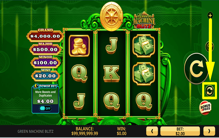 Green Machine Blitz USE AUTOPLAY.