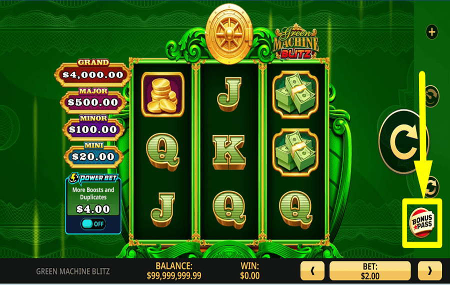 Green Machine Blitz BUY THE BONUS.