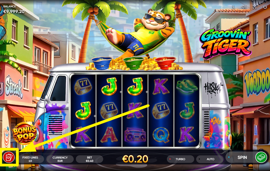 Groovin Tiger TEST YOUR FORTUNE!