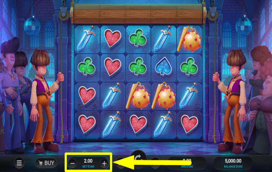 Groovy Knights Dream Drop DETERMINE THE STAKE.