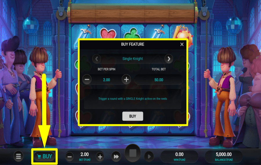 Groovy Knights Dream Drop GRAB THE BONUS.