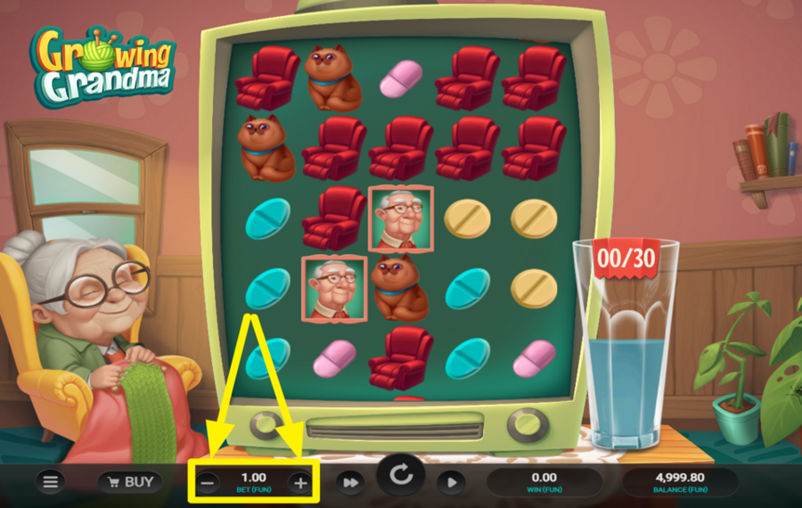 Growing Grandma Dream Drop ESTABLECE TU APUESTA.