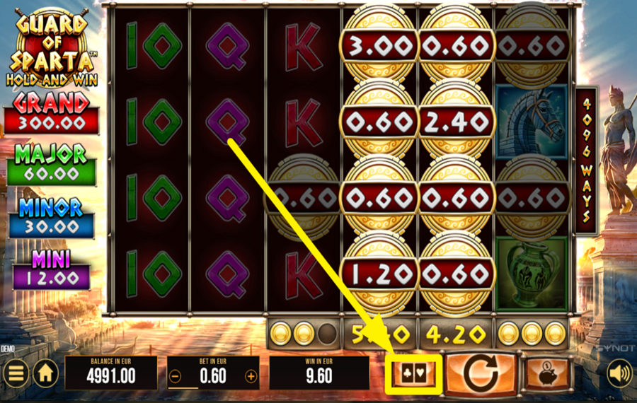 Guard of Sparta TRY YOUR LUCK!