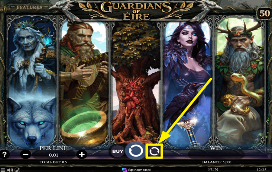 Guardians of Eire UTILISEZ LA FONCTION DE LECTURE AUTOMATIQUE.