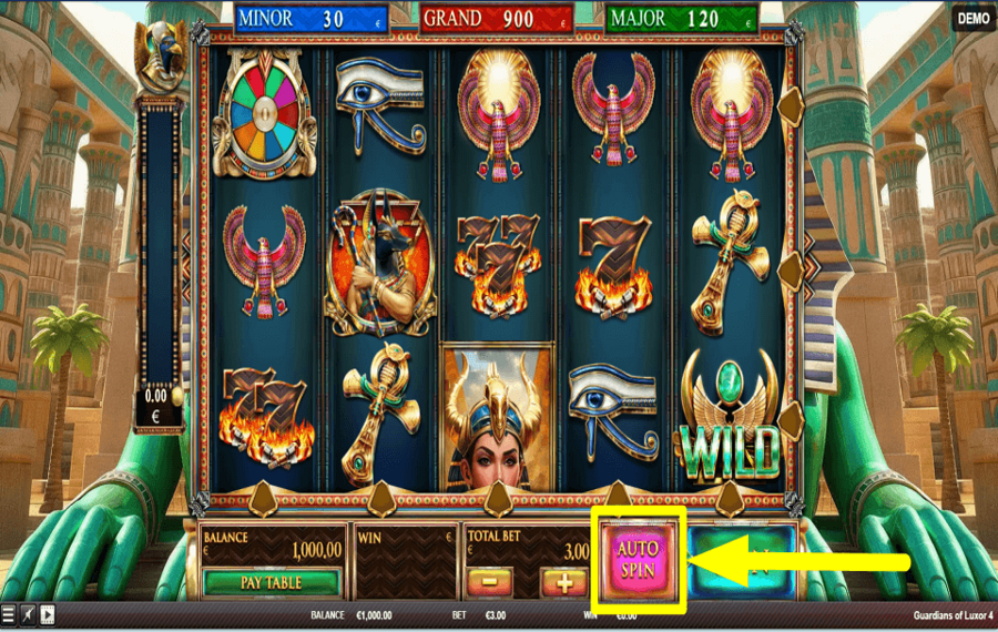 Guardians of Luxor 4 DÉMARRER LA LECTURE AUTOMATIQUE.