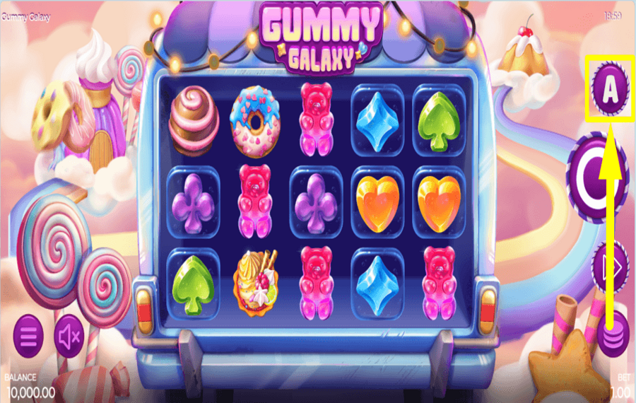 Gummy Galaxy USE THE AUTOPLAY FEATURE.