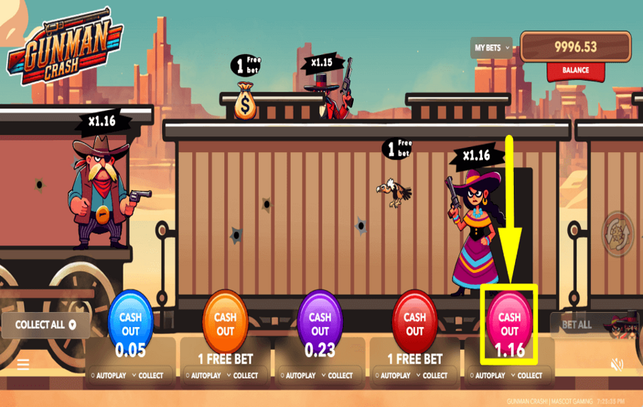 Gunman Crash СОБИРАЙТЕ НАГРАДЫ.