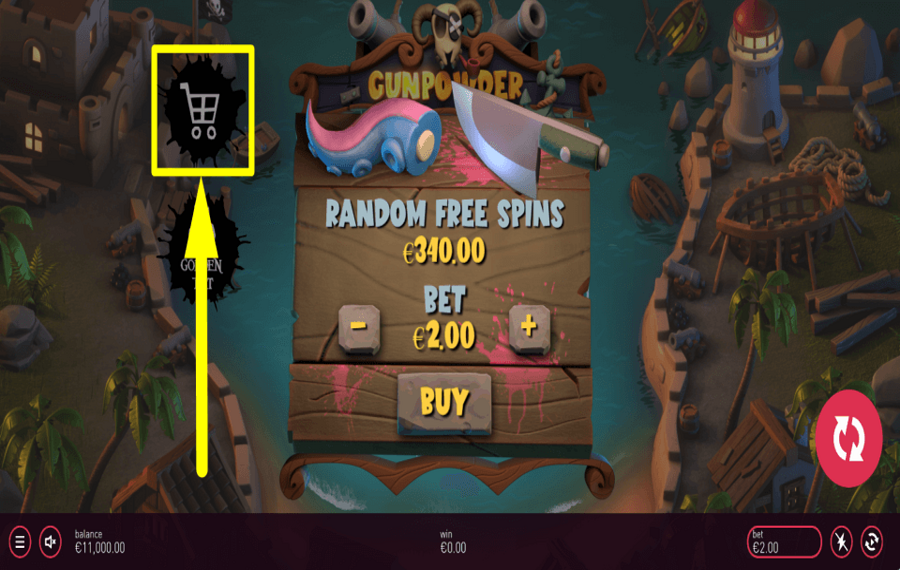 Gunpowder VERIFICA LA FUNZIONE ACQUISTO.