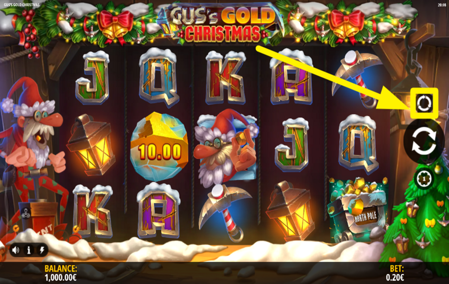 Guss Gold Christmas UTILISER LA LECTURE AUTOMATIQUE.