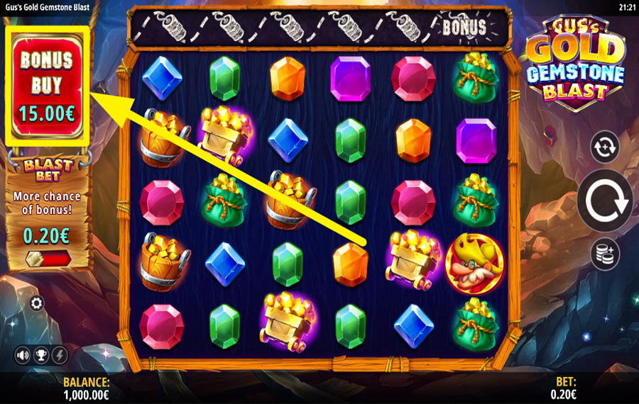 Guss Gold Gemstone Blast TOURS GRATUITS, PLUS DE GAINS?