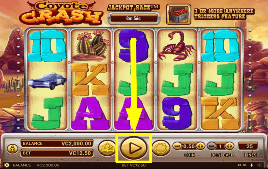 Habanero Coyote Crash "GIOCARE IL GIOCO.