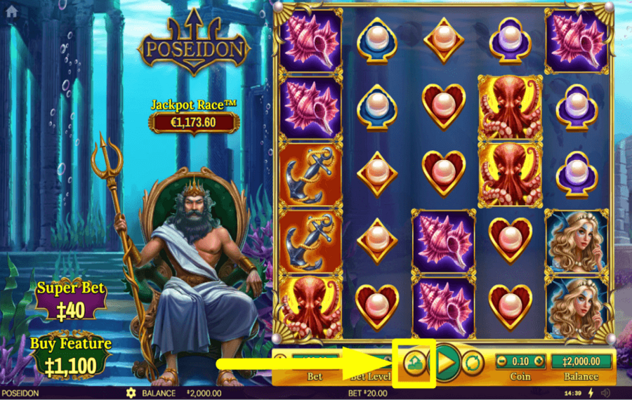 Habanero Poseidon ENGAGEZ LE PLUS DE CRÉDITS.