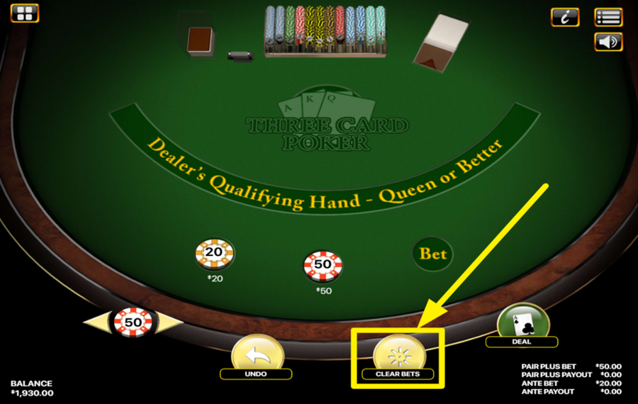 Habanero Three Card Poker RETIREZ TOUS LES ÉCLATS.