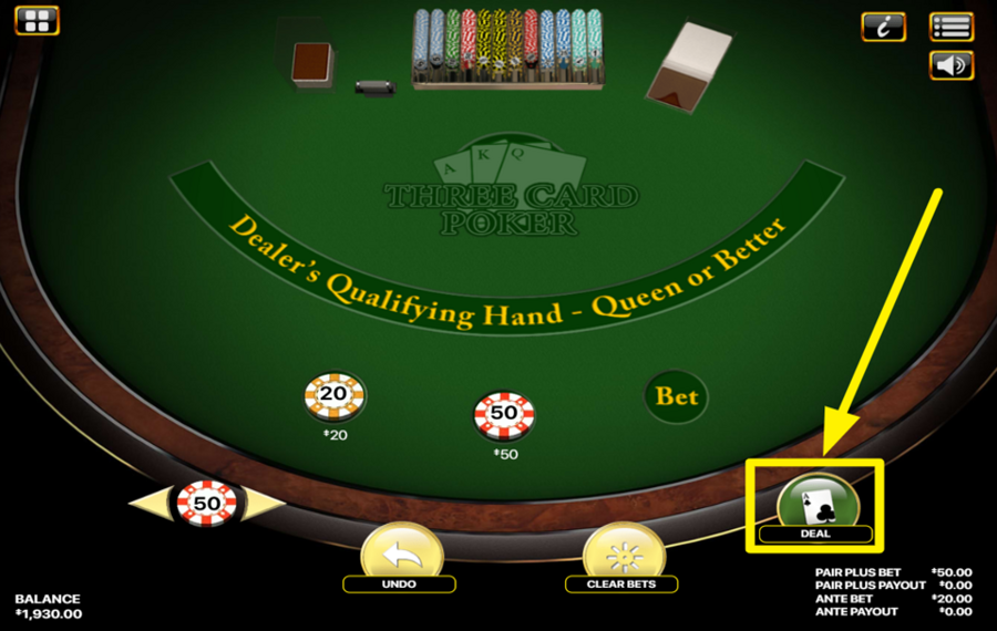 Habanero Three Card Poker ENTREZ DANS L'ACTION !