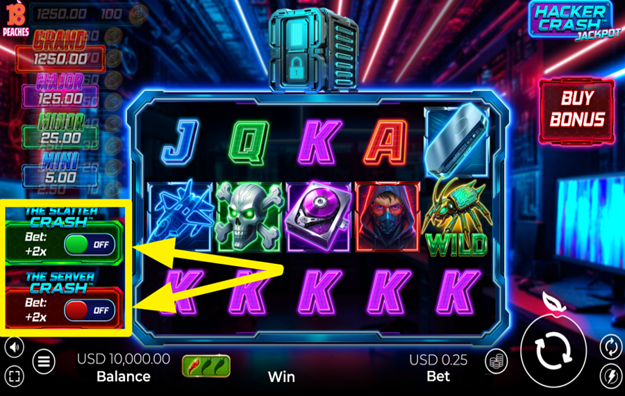 Hacker Crash Jackpot ATTIVA UNA SCOMMESSA POTENTE.