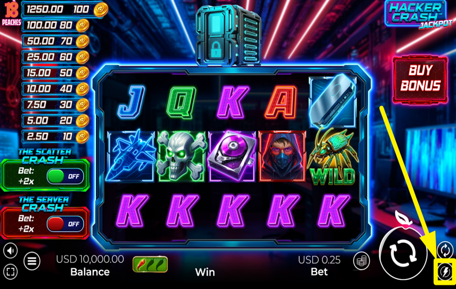 Hacker Crash Jackpot ACCELERA IL GIOCO!