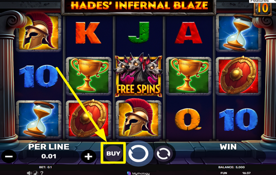 Hades Infernal Blaze SPRECHEN SIE SICH GRATIS-DREHUNGEN!