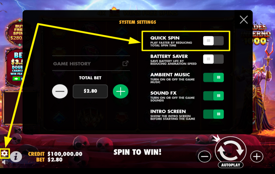 Hades Inferno 1000 ELEVA EL TEMPO.