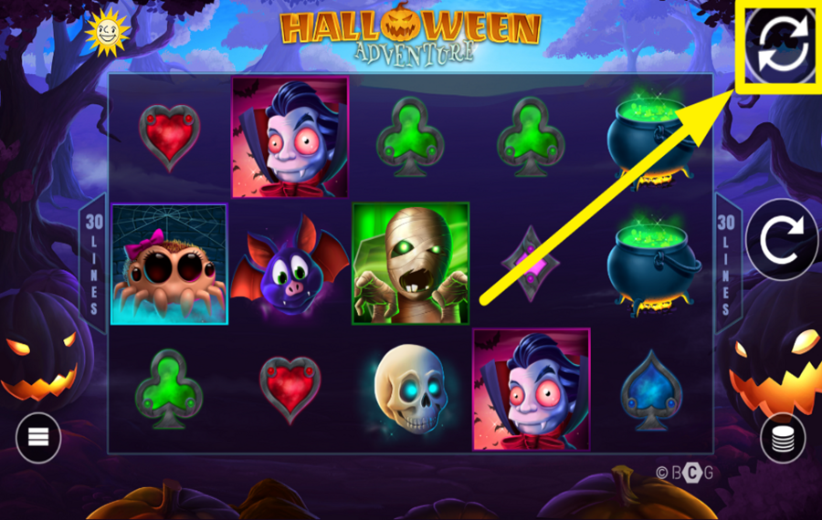 Halloween Adventure AUTOPLAY AKTIVIEREN.