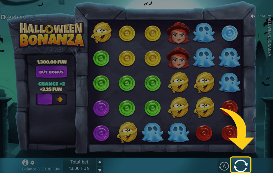 Halloween Bonanza Drehen Sie die Walzen und gewinnen Sie!