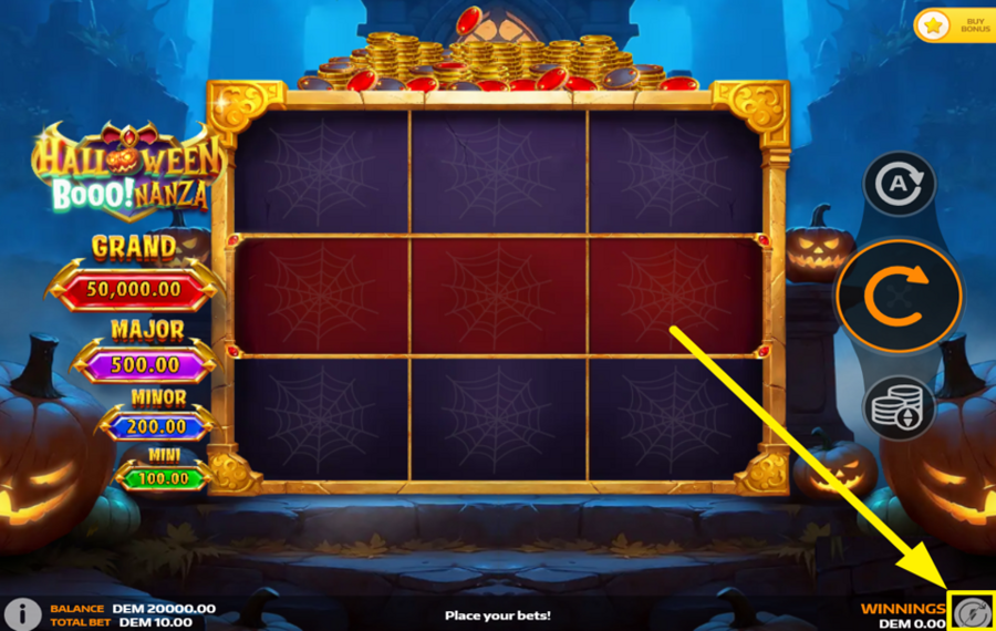 Halloween Booonanza AUGMENTER LA VITESSE.