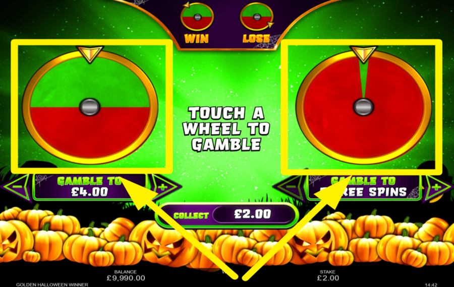 Halloween Golden Winner TAKE THE RISK!