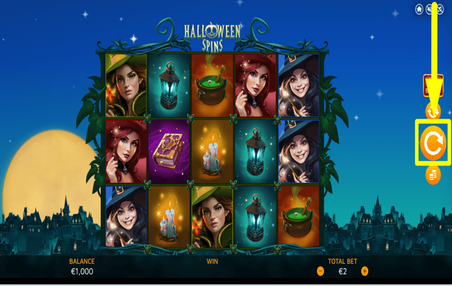 Halloween Spins IL EST TEMPS DE JOUER.